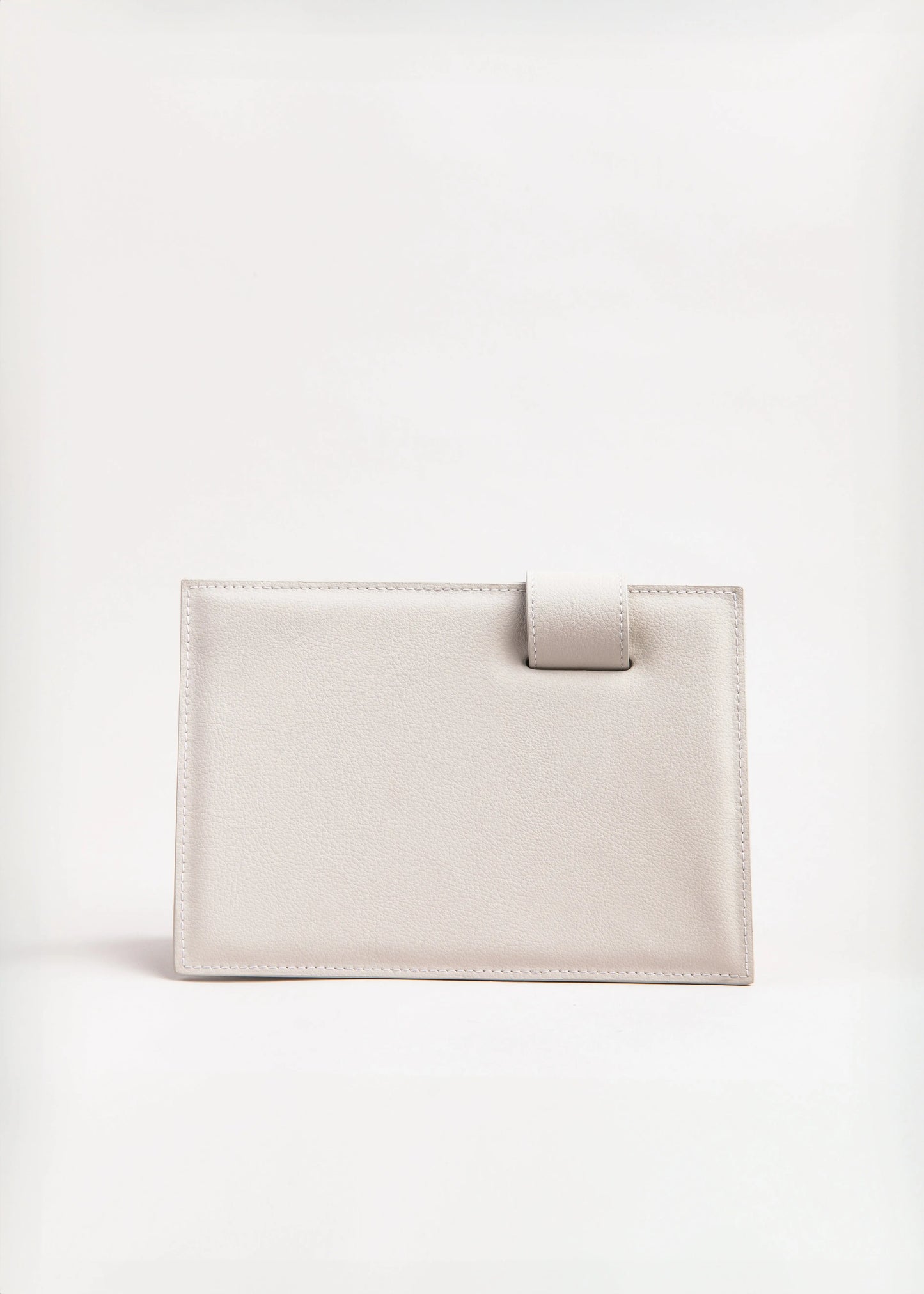 Qosmic Elara Moonstone - cream handbag - back view