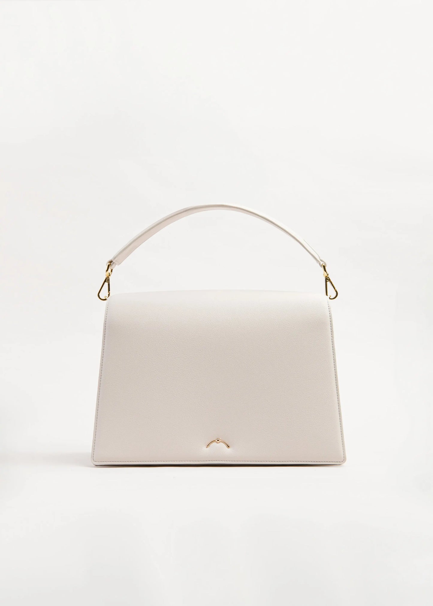 Qosmic Oberon Moonstone - cream bag - back view