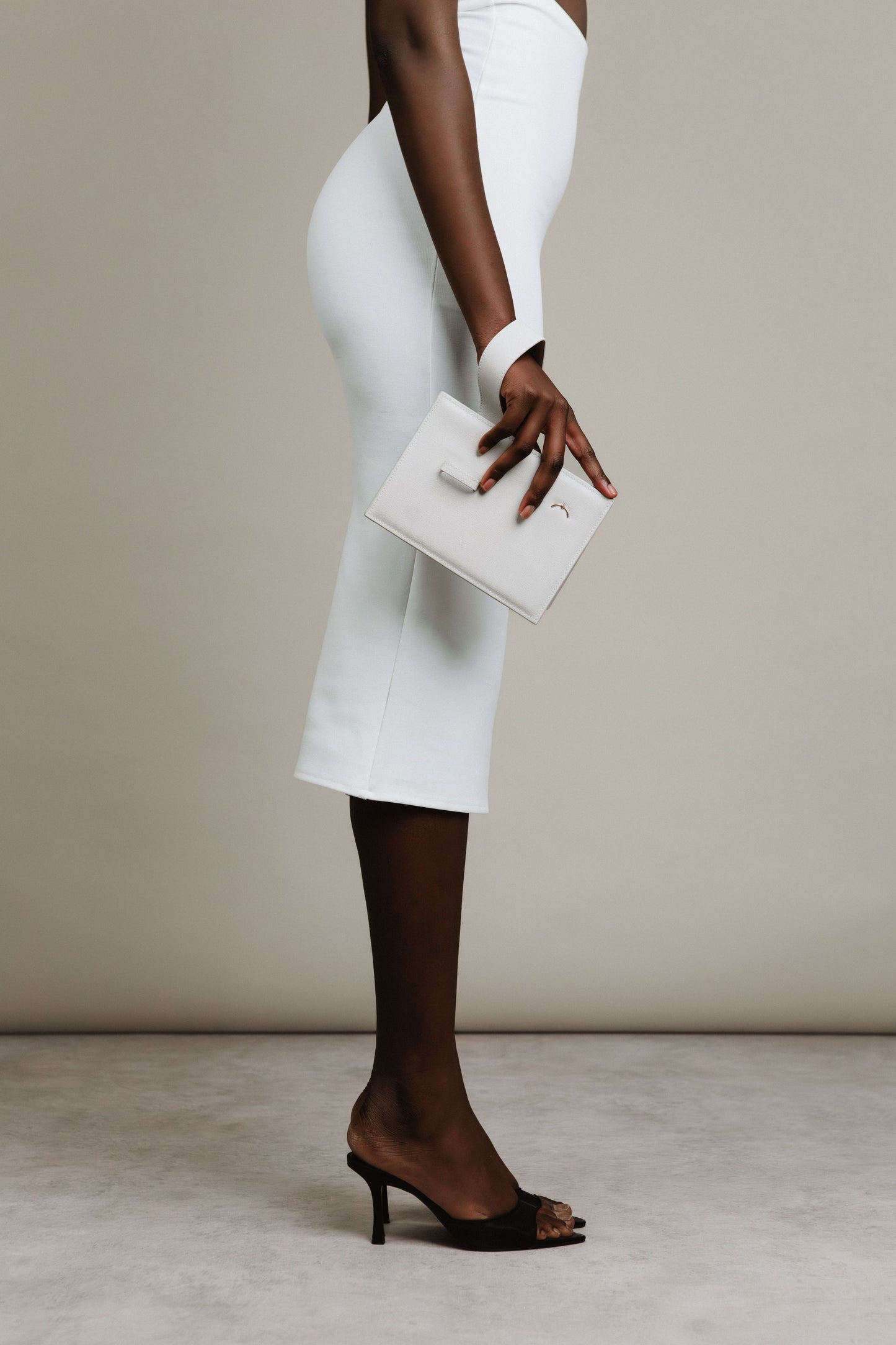 Elara Moonstone Clutch Bag 