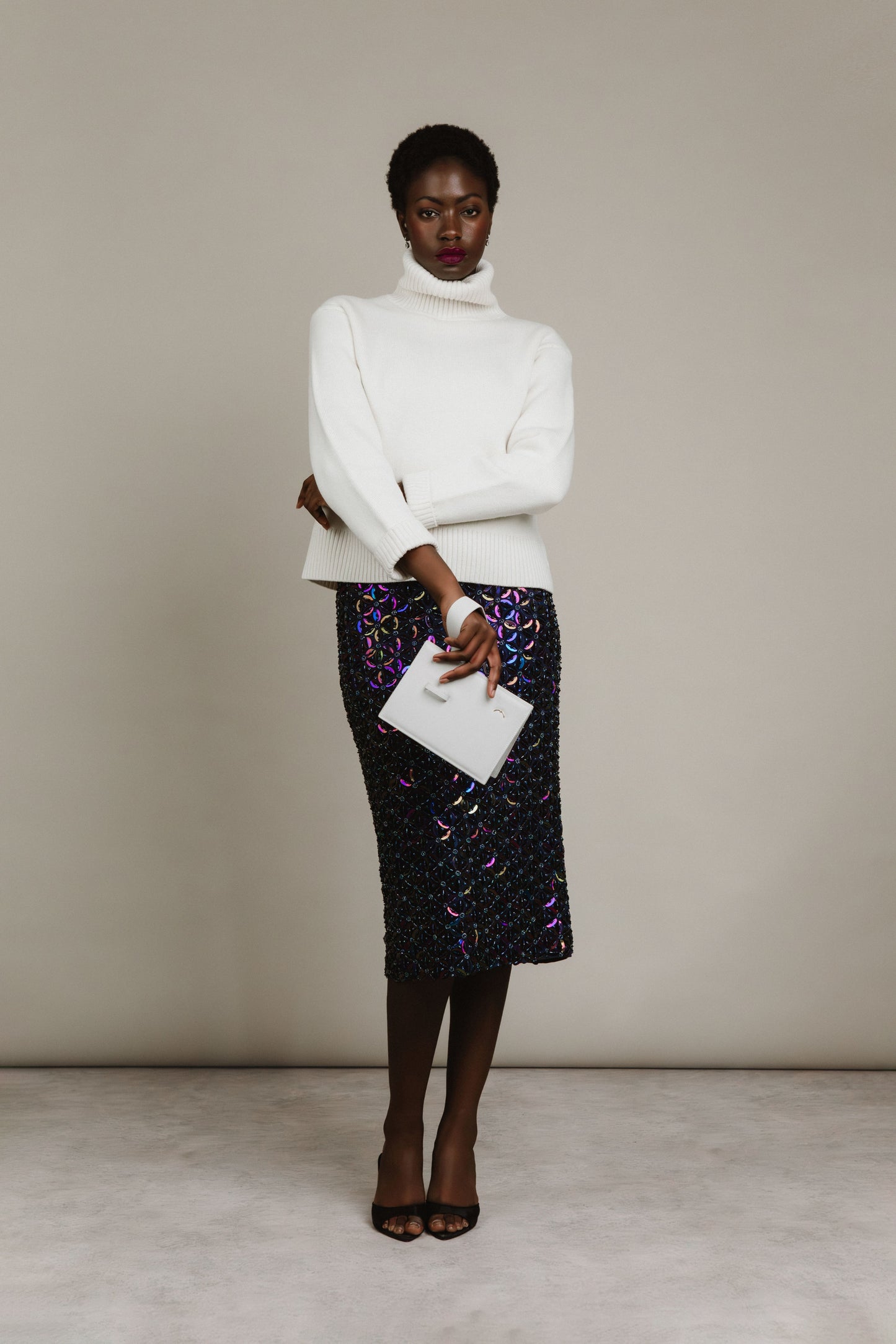 Elara Moonstone Clutch Bag 