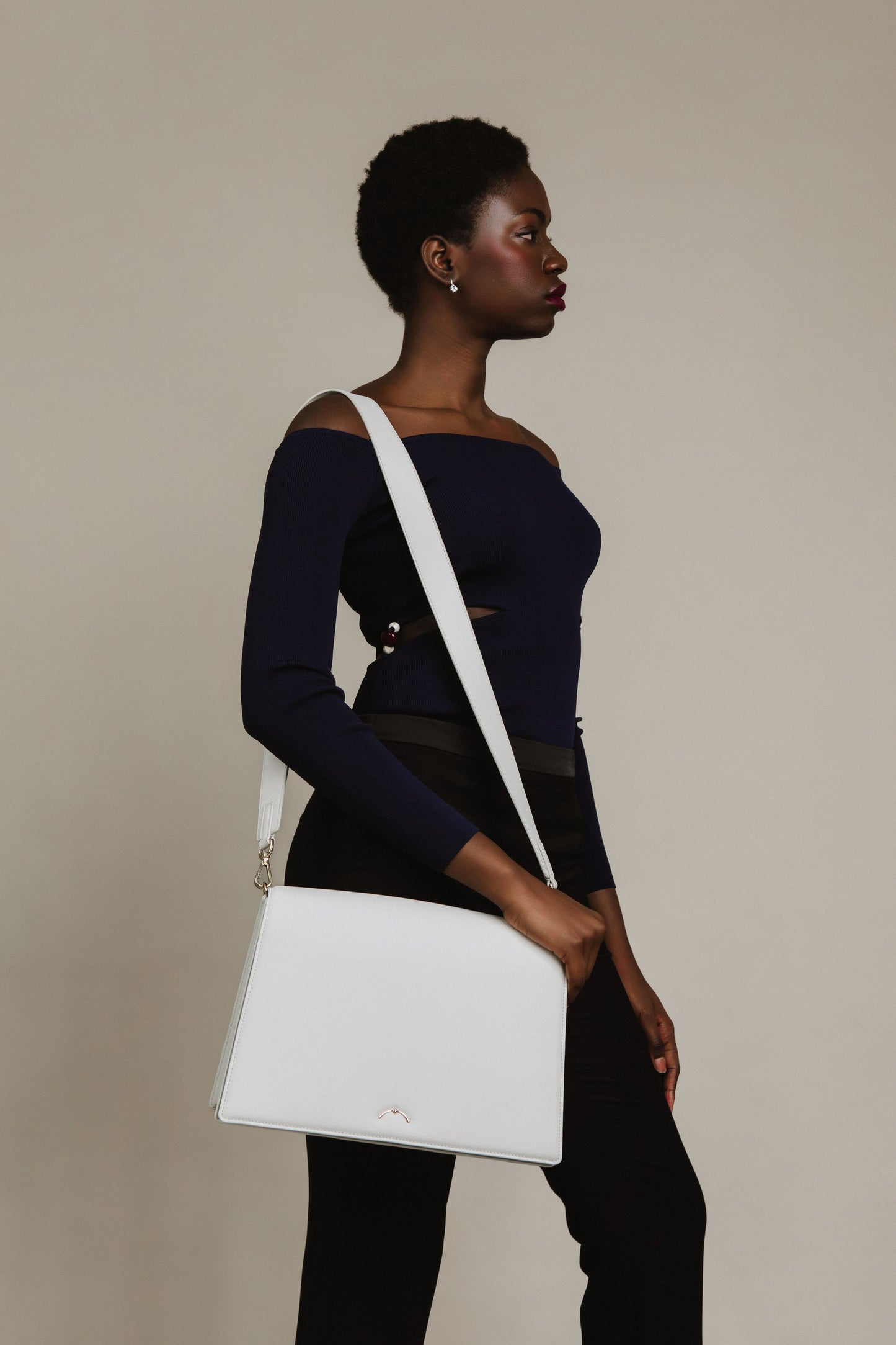 Oberon Moonstone Crossbody Bag